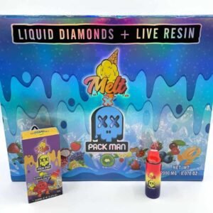 BUY MELT x PACK MAN - LIQUID DIAMONDS & LIVE RESIN DISPOSABLE VAPES ONLINE