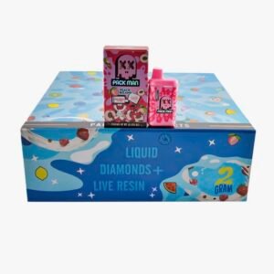 Buy Pack Man Liquid Diamonds + Live Resin Disposable Vape Online
