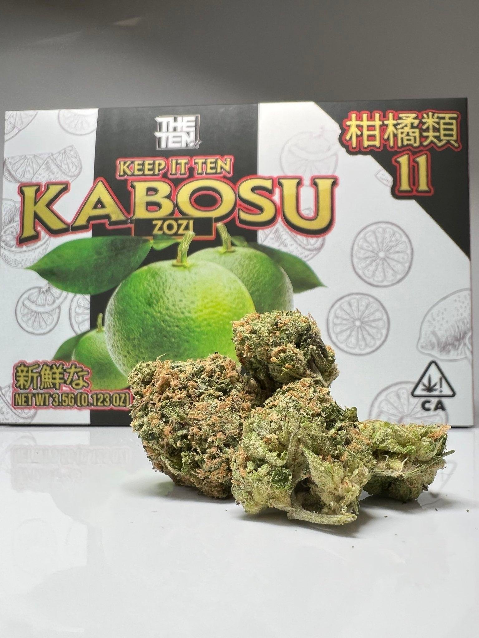 Kabosu Zozi strain by TheTenco cannabis flower