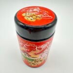 SAKURA COOKIES By TENCO sealed jar top view – THE TENCO hybrid with cookie and sakura label